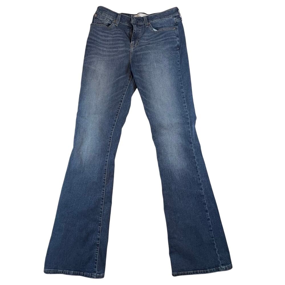 Levi's Signature GOLD Women's Denim Mis Rise‎ Bootcut Jeans 29x34 Casual -8Long
